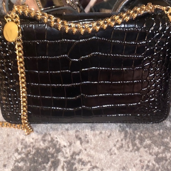 NWOT Tiffany&Fred Alligator Embossed Leather SatchelShoulder finest Whole-Grain - Picture 6 of 6